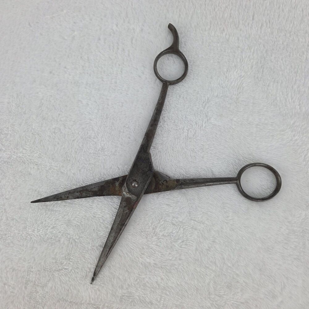 Vintage Solingen Germany 7" Barber Hair Cutting Shears Scissors No. 24